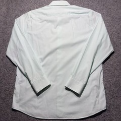 Strokesmans Dress Shirt Mens 48/30 Mint Green Long Sleeves Button Up Non-iron