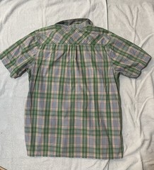 THE NORTH FACE Men’s Size L Short Sleeve Button Shirt Multicolor Plaid Snap