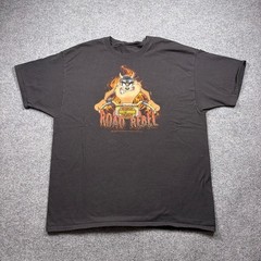 Harley-Davidson Taz T-Shirt Men XL Black Road Rebel Looney Tunes 2016 Wisconsin