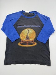 Vintage Trans-Siberian Orchestra Blue Grape Shirt Mens Black Raglan Tee Read