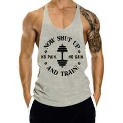 Men Tank Top Gym Tank Top Cotton fit bodybuilding tank top Vest Sport Clothing