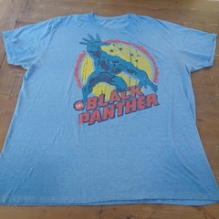 Marvel Comics Black Panther Distressed Graphic T-Shirt – Men’s Size 2XL / XXL