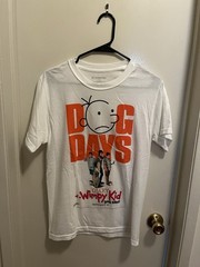 diary of a wimpy kid vintage promo shirt dog days small