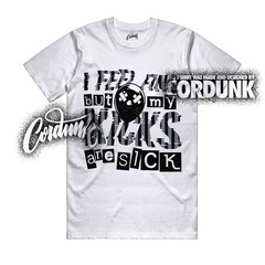 10 OG Steel White Black Light Steel Grey T Shirt Match SICK