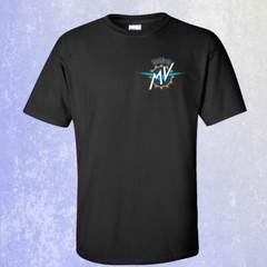 MV Agusta Motorcycle Skull Logo Men’s Black T-shirt Size S-5XL