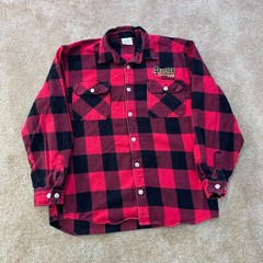 Rothco Flannel Shirt Men’s XL red plaid Long Sleeve Button Front