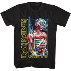 Iron Maiden – Somewhere In Time – American Classics Adult Short Sleeve T-Shirt