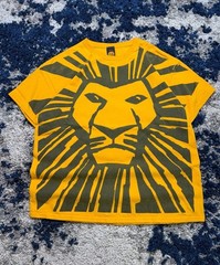 Disney The Lion King Broadway Musical Yellow All-Over Print T-Shirt
