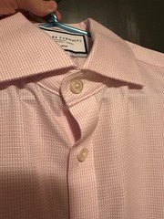 Charles Tyrwhitt Cotton Dress Shirt (Non-Iron) Light Pink Extra Slim Fit