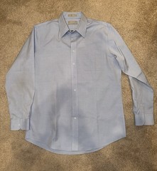 Nordstrom Light Blue Men’s Dress Shirt – Point Collar