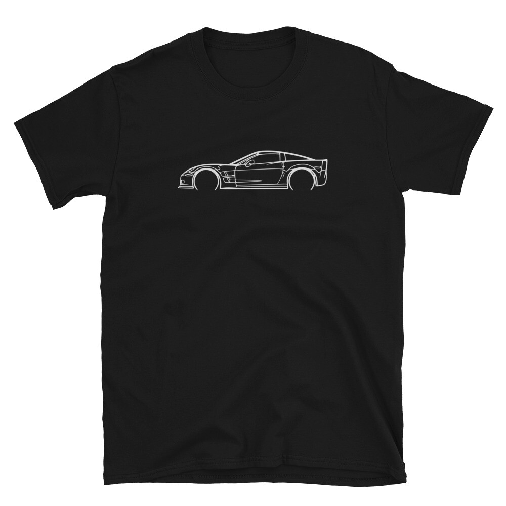 Softstyle T-Shirt For Chevrolet Corvette C6 ZR1 Car Owners Gift Tee Shirt