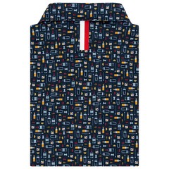 🔷 4-Way Stretch Rhoback The Old Fashioned Men Performance Polo Admiral Navy XL