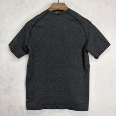 Lululemon Shirt Mens Medium Speckled Spotted Dot Space Performance Athletic TEE