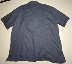 2XL 18-18.5 Mens Omega Italy Dress Shirt with 4 front Pockets