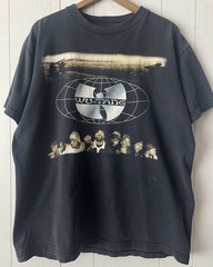 WU TANG FOREVER Vintage 90s T-Shirt XL – POLYGRAM Faded Rap T Double Sided