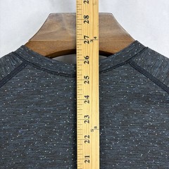 Lululemon Shirt Mens Medium Speckled Spotted Dot Space Performance Athletic TEE