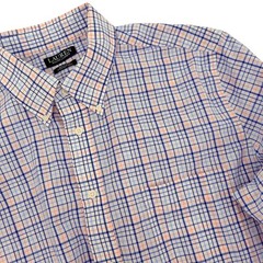 Lauren Ralph Lauren Regular Fit Stretch Fabric 17 34/35 Mens Button Down Plaid