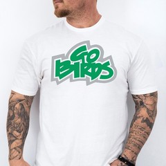 GO BIRDS | Philadelphia Football themed Soft Ring Spun Cotton T-Shirt