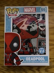 Funko Pop! Tees Deadpool #59 Limited Edition Marvel
