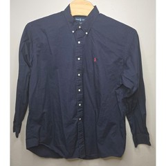 RALPH LAUREN Men’s Blake XXL Navy Blue Long Sleeve Shirt -2200