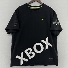 2019 Xbox Fanfest Gan0nTV Video Game Official License Black Shirt SZ L Baggy
