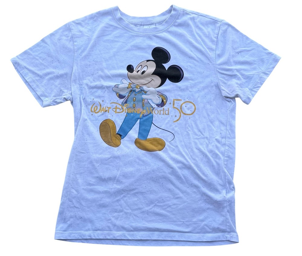 Disney Parks Walt Disney World Shirt Size Small S 50th Anniversary Mickey Mouse