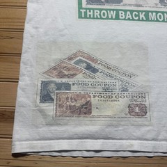 Vintage Remember The Days Food Throw Back Money Advert Graphic T-Shirt 3XLT