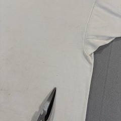 Vintage 60s/70s Durene Football Jersey White Sz 19×27.5 Blank USA True