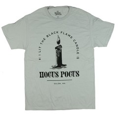 Hocus Pocus T-Shirt Men’s I Lit The Black Flame Candle Short Sleeve Top