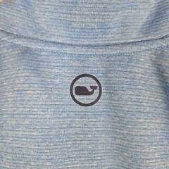 VINEYARD VINES Size XL Mens 1/4 Zip Performance Pullover Microfleece Backed Blue