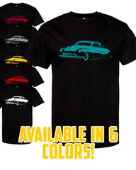 1949 MERCURY LEAD SLED COUPE T-Shirt Multi Colors S-XL FREE S&H! Hot Rod
