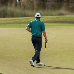 Rhoback The Mulligan Men’s Performance Polo | Lucky Golf Style