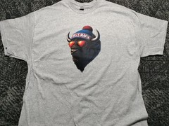 Buffalo Football ash Gray Bills T-shirt size XXL 2XL men’s / women’s brand new