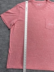 Vineyard vines Mens Shirt Adult XL Pink Short Sleeves Crewneck Preppy Outdoor