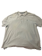 Izod Men’s Short Sleeve Polo Shirt, Size 2XL, Lite Blue