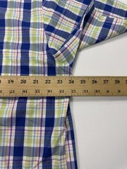 Brooks Brothers Mens Large Button Shirt Colorful Plaid Modern Preppy Holiday