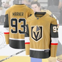 🔥Embroidered Mitchell #93 Marner Vegas Golden Team Gift Knights Fans