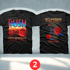 RUSH Fifty Something Tour 2026 Shirt, North America Concert Tee Gift , Reprint