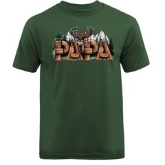 Papa Deer Hunting Dad Buck Crosshair Family Hunter Father’s Day Gift T-shirt