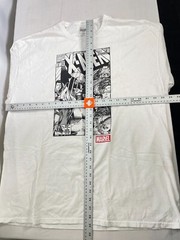 X-Men Marvel Comics Cover Wolverine Gambit Rogue White Graphic T-Shirt Men’s 2XL