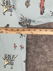 Bad Birdie Polo Shirt Mens L The Drive In Retro Cars Print Performance Golf