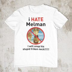 I Hate Melman Shirt Gildan 5000 Funny Madagascar Meme Tiktok Trending Tee 5XL