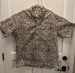 Kahala Hawaiian Shirt Mens XL Button Up / Pullover Handcrafted In Hawaii