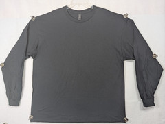 Gildan Ultra Cotton Long Sleeve T-Shirt – Black – G2400 – Size 2XL – 3 Pack