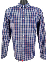 UNTUCKIT Mens Shirt SIZE L Long Sleeve Multicolor Plaid Cotton