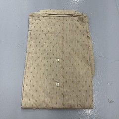 NOS Vintage 60s Puritan Beige Pattern Rayon Loop Collar 1960s True Vintage