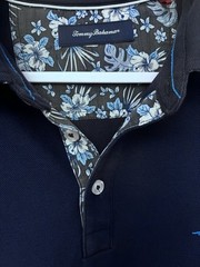 Tommy Bahama Island Zone Navy Polo XL/TG Big & Tall Embroidered Marlin