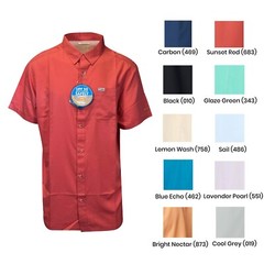 Columbia Men’s Shirt Slack Tide PFG Camp Shirt UPF 50 S/S