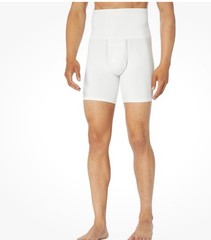 SPANX MENS LOT 3 Compression Tees Bright White Men’s Size Medium & Shorts NWOT