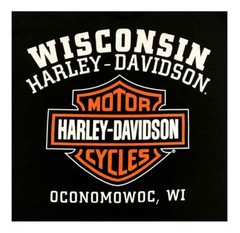 Harley-Davidson Men’s Custom Freedom Sleeveless Crew Neck Muscle Shirt – Black